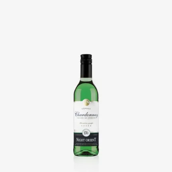 Bouteille de vin blanc sans alcool Night Orient Chardonnay 37,5 cl