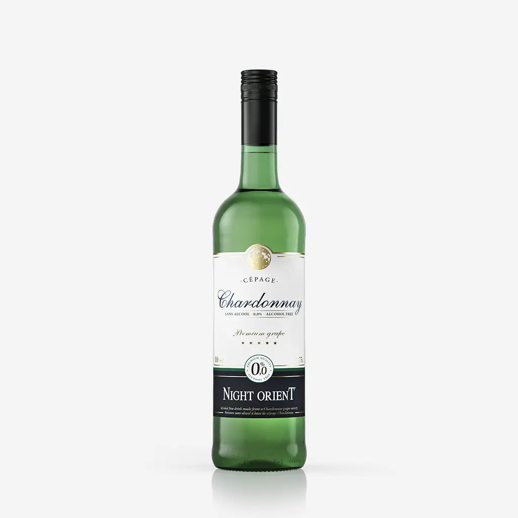 Vin Blanc Chardonnay 75 cl sans alcool - Univers Drink