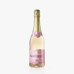 Bouteille de vin rosé pétillant 75 cl Night Orient sans alcool