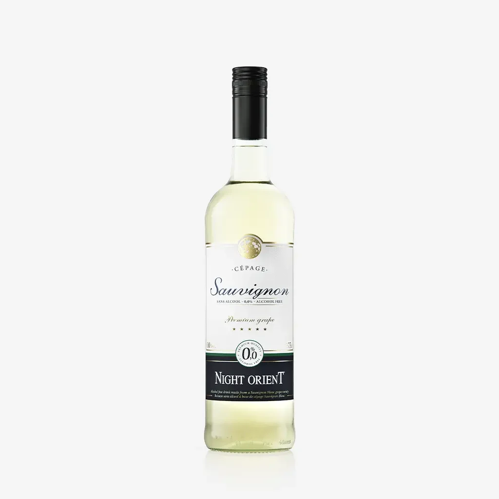 Bouteille de vin Sauvignon 75 cl Night Orient sans alcool