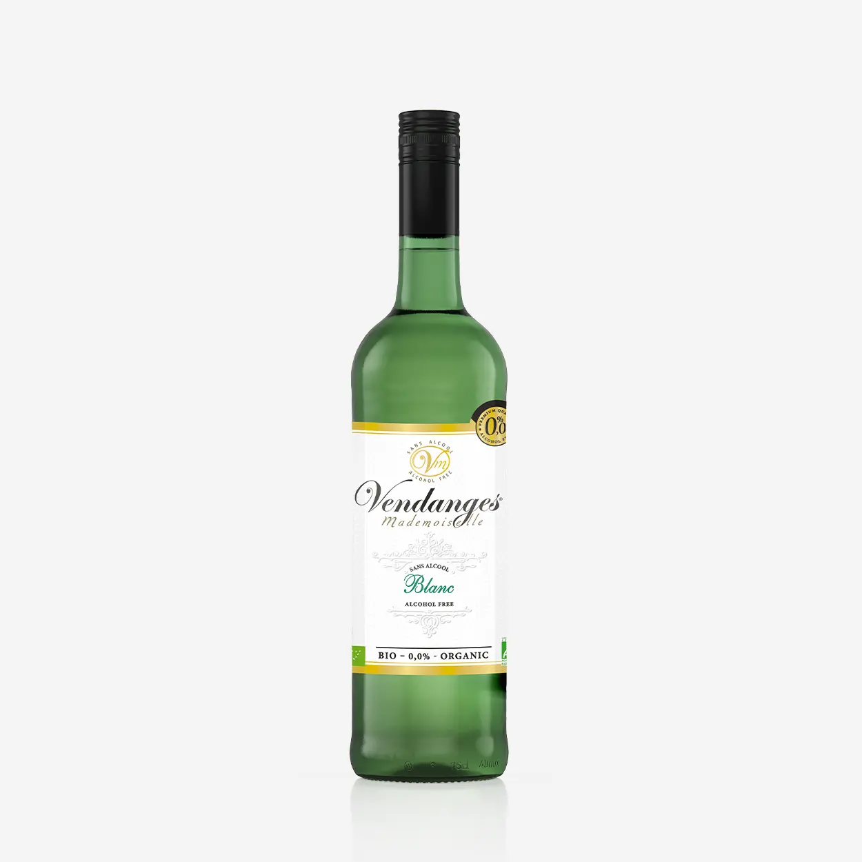 Vin Blanc bio 75 cl sans alcool - Univers Drink