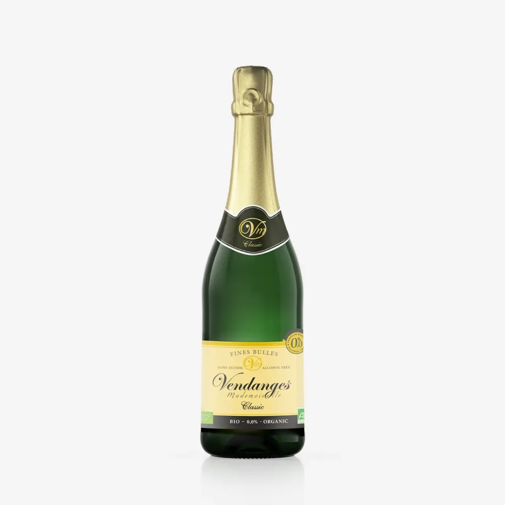 SINZERO Sparkling Brut – Alternative au champagne sans alcool – Faible  teneur en calories – avec des arômes de