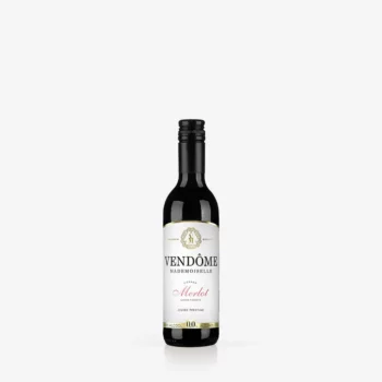 Bouteille de vin rouge sans alcool Vendôme Merlot 37,5 cl