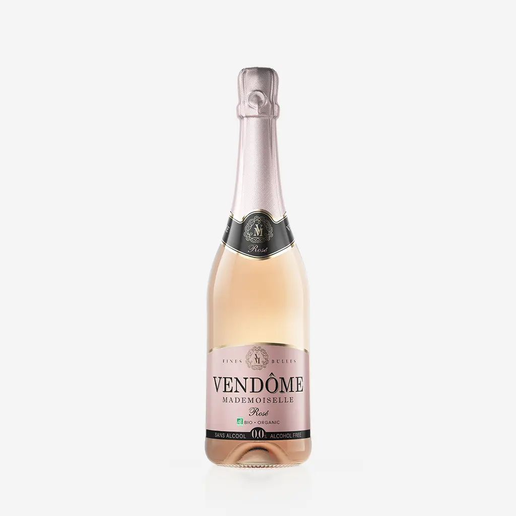 Grossiste Vin Pétillant Rosé Sans Alcool, 75cl - D'ARTIGNY