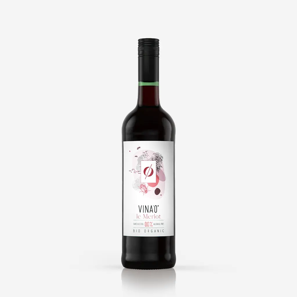 Vin Sans Alcool Rouge 0% 75 Cl - DRH MARKET Sarl