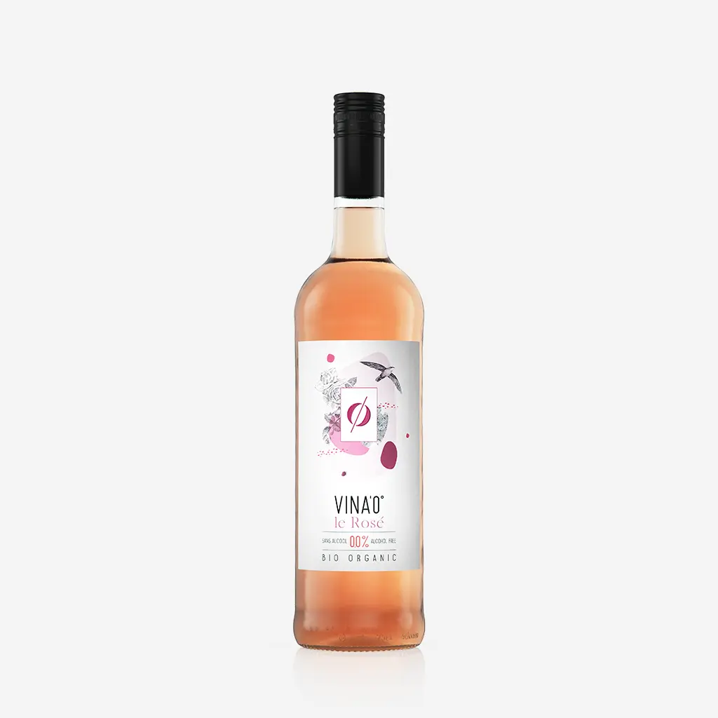 le Rosé pétillant sans alcool - Vina'0°