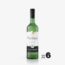 Bouteille de vin blanc Chardonnay 75 cl Night Orient sans alcool