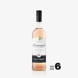 Bouteille de vin rosé Tempranillo 75 cl Night Orient sans alcool