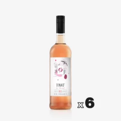 Bouteille de Rosé sans alcool 75 cl Vina0